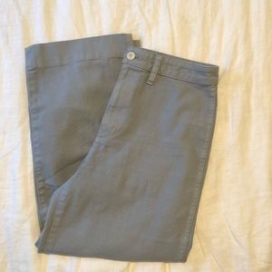 Madewell Slim Emmett Wide-Leg Crop Pant